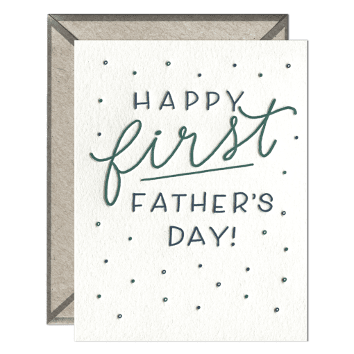 Happy 1st hot sale fathers day card