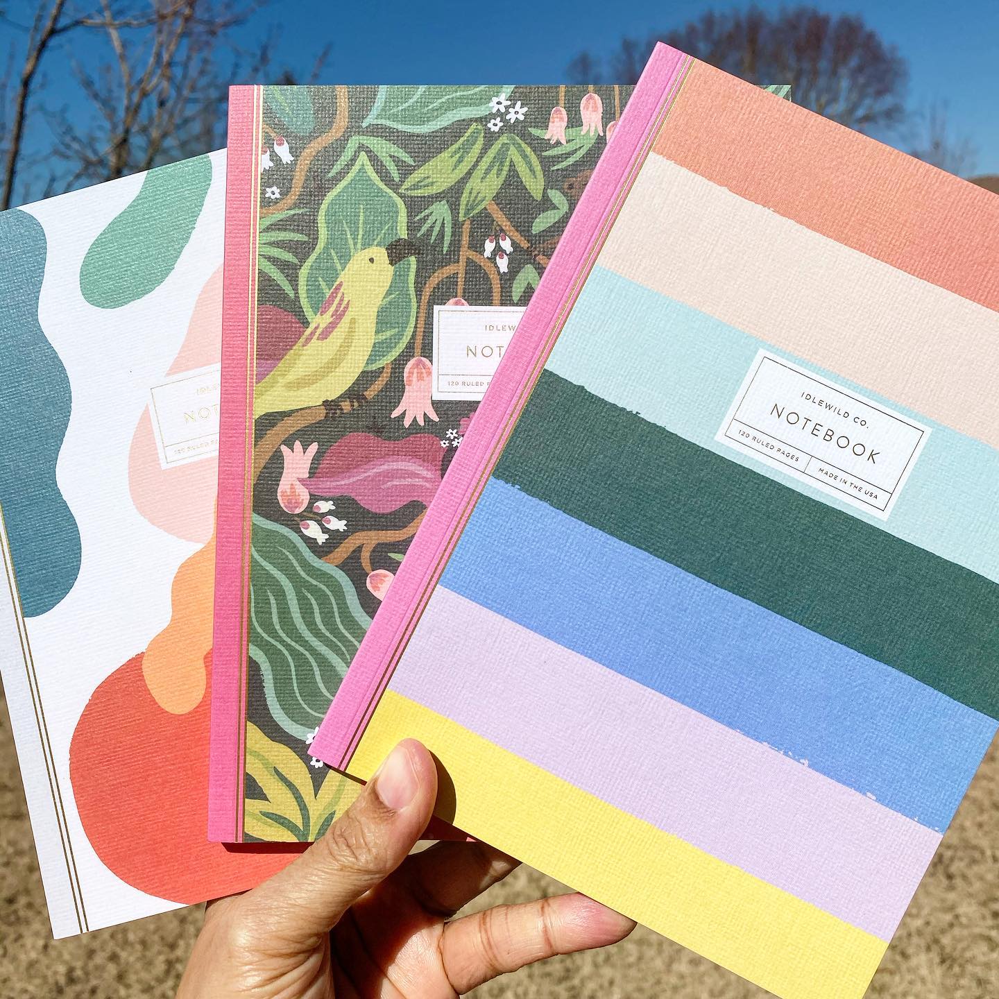 Colorful Notebboks Colorful Notebooks - Cute Buttons Gift and Paper Boutique