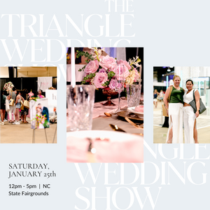 Join Us at The Triangle Wedding Show Next Saturday