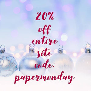 🛍️ Celebrate Cyber Monday With 20% Off Our Entire Website 🛍️