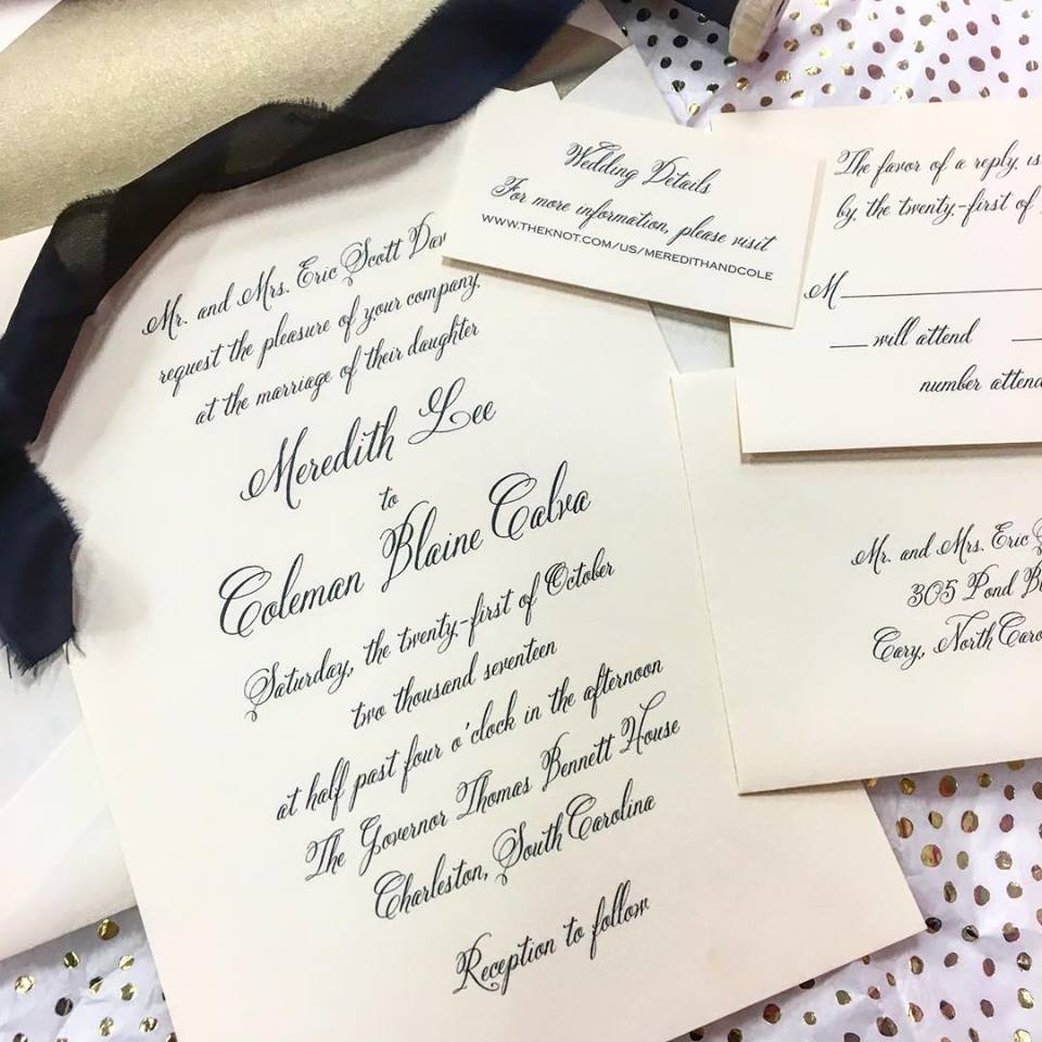 Oh What Fun...It Is to Get Your Wedding Invitations From A Local Stationery Shop Like Cute Buttons! ❤️