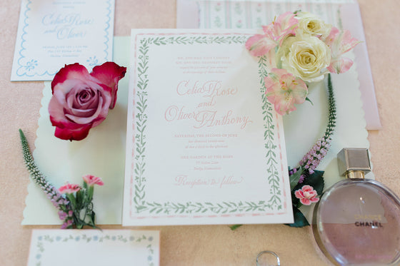 Pretty Pastels for Wedding Paper 💌