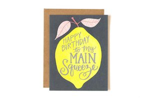 Lemon Birthday Greeting Card