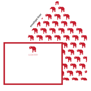 Elephant Flat Note (with envelope liner)