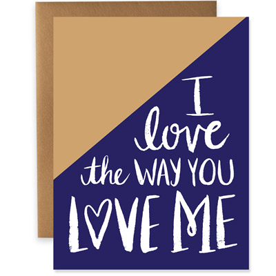 Geometric Love Greeting Card
