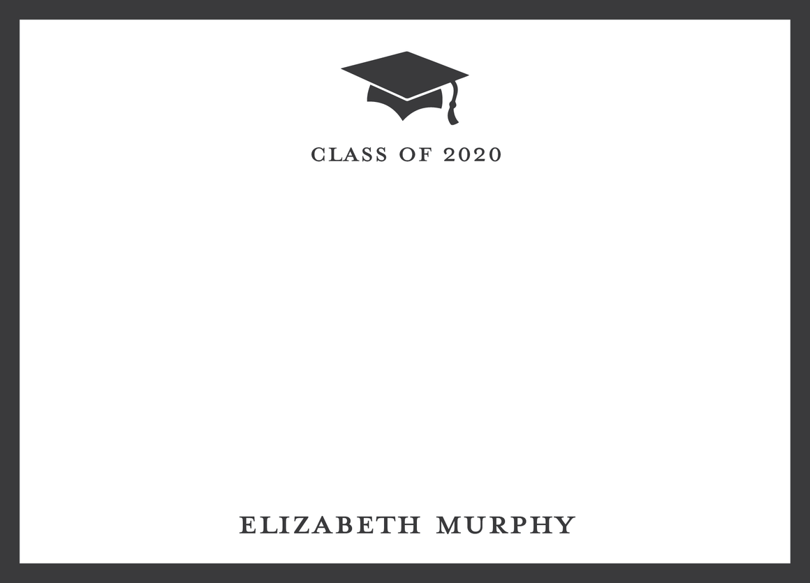 Graduation Flat Note (without envelope liner)
