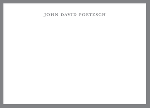 Border Flat Note (without envelope liner) - Cute Buttons Gift and Paper ...