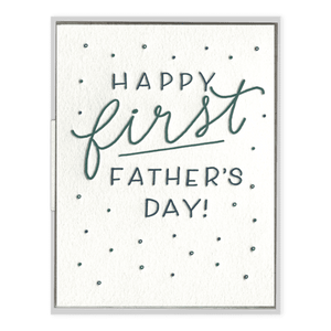First Father’s Day Greeting Card