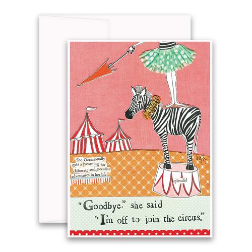 Circus Adventure Greeting Card